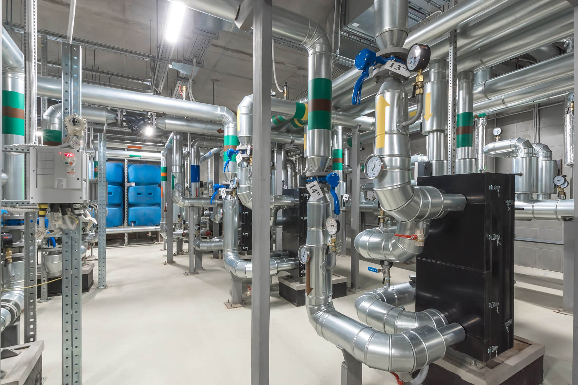 Current Direction Plant Room Maintenance